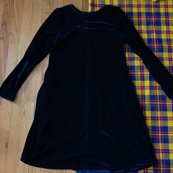 Soft Surroundings Blue Velvet Santiago Dress - Picture 5 of 6